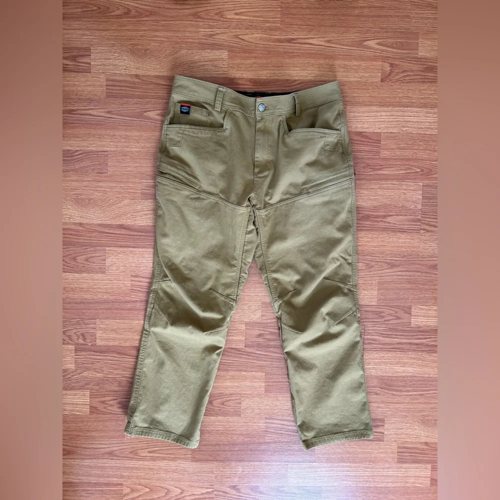 Men’s Brunt Tan Martin Pant 34x29 EUC - Picture 7 of 15